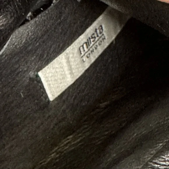 Miista London Calf Hair Animal Print Booties Size 35 - Picture 6 of 10